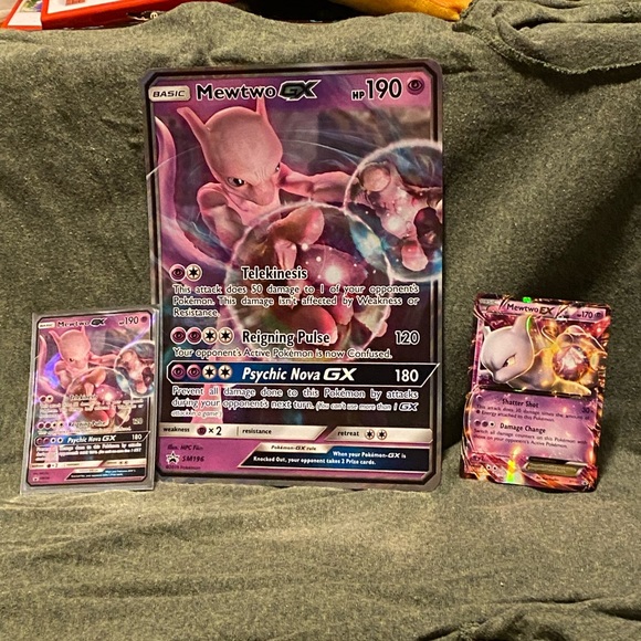 Mewtwo Pokemon GX Card bundle - Picture 1 of 2